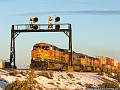 BNSF 4832 at MP 2 Belen, NM in January 2007